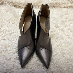 Zara Metallic Booties